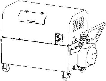 Electric Driven Hydraulic Power Unit , 315 Bar High Pressure Hydraulic Power Unit