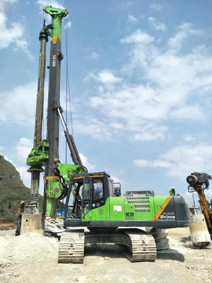 Strong chassis 1300/1500drilling diameter 43/37max drilling depth for construction KR125A