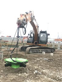 Υψηλής ταχύτητας τετραγωνική σωρών κοπτών διάμετρος σωρών διακοπτών TYSIM KP400S σωρών μηχανών υδραυλική 250-400 χιλ.