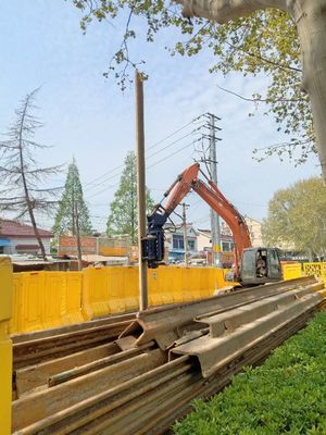 5.5kgm ο δευτερεύων εκσκαφέας πιασιμάτων τοποθέτησε το δονητικό σφυρί σωρών