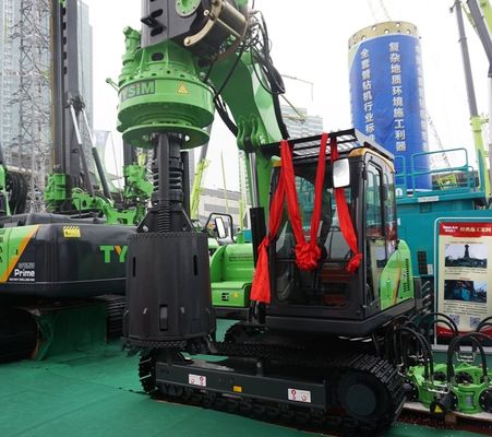 Ποιότητα  CE Small Rotary Piling Rig For 10m Depth 1000mm Diameter Drilling TYSIM KR40A εργοστάσιο