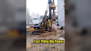 TYSIM KR90C Piling Rig 72m Min Speed