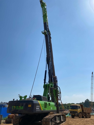 KR300C Υδραυλική Παλουκωτική Μηχανή σε Σασί CAT