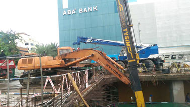 Max. Digging Depth 24.8 mExcavator Telescopic Arm Construction Machine Parts Max Digging Depth 24800 mm Customized KM260