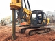 Rotary piling rig KR60A portable hydraulic line boring machine 20 drilling depth 20t convenient loading