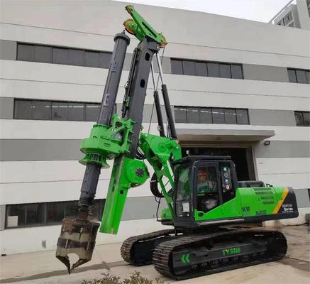 KR250CS υδραυλικός περιστροφικός συσσωρεύοντας εξοπλισμός κατασκευής οδηγών εγκαταστάσεων γεώτρησης που τρυπά με τρυπάνι καλά