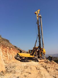 τρυπώντας με τρυπάνι τρυπημένος βάθος εξοπλισμός σωρών 37 μ/45 μ, εγκαταστάσεις γεώτρησης τρυπανιών ιδρύματος 34 Τ γενικού βάρους