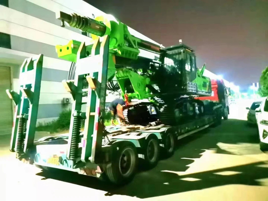 Χρόνος 40mins τρυπών γεωλογίας αργίλου Tysim KR125A εγκαταστάσεων γεώτρησης συσσώρευσης διαμέτρων 1300/1500mm υδραυλικός