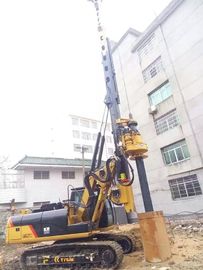 Μέγιστη τρυπώντας με τρυπάνι διάμετρος 1000mm μέγιστο βάθος 32m 0 οικοδόμησης ιδρύματος εγκαταστάσεων γεώτρησης TYSIM KR90C υδραυλική συσσωρεύοντας διάτρυσης