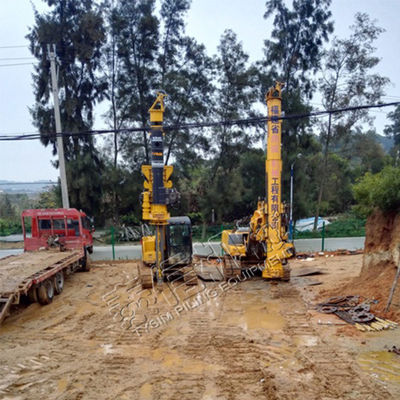 συσσωρεύοντας 10m βάθους μίσθωσης εγκαταστάσεων γεώτρησης τη μέγιστη μέγιστη διάμετρο 1000mm Tysim KR40A κλείστε δύναμη 4.5t τραβήγματος βαρούλκων 45kN.m την κύρια