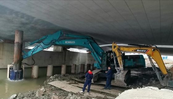 Vibro εκσκαφέων σφιγκτηρών 630mm Dia δευτερεύον υδραυλικό σφυρί