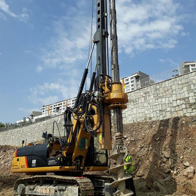 KR90 ανώτατη περιστροφική συσσωρεύοντας εγκατάσταση γεώτρησης πίεσης 90kN πλήθους με την ανώτατη διάτρυση Dia 1m