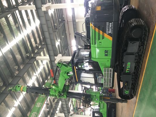 Υδραυλική μηχανή πασσάλων με μέγιστο βάθος πασσάλων 20mm, υδραυλική πίεση 25-35 MPa και διάμετρο πασσάλων 300~1050 mm