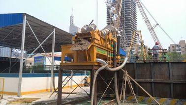 Επαγγελματική στερεά λάσπη Desander RMT150 συστημάτων ελέγχου για την τρυπημένη κατασκευή σωρών