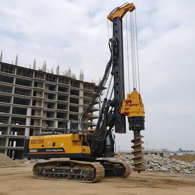 KR300C περιστρεφόμενη μηχανή γεώτρησης με 54m βάθος γεώτρησης 320 kN.m ροπή και 2500mm διάμετρος γεώτρησης για τα υψηλά θεμέλια