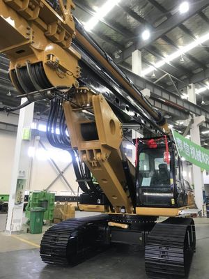 Υδραυλική εγκατάσταση πασσάλων με συνολικό βάρος 28 T Ύψος ανύψωσης 20 M και Ταχύτητα Περιστροφής 6~27 Rpm για κατασκευαστικά έργα