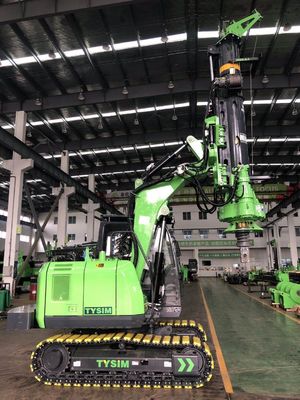 XR220D περιστροφική συσκευή συσσώρευσης με ισχύ κινητήρα 194kW ταχύτητα ταξιδιού 2,5 km/h και βάρος 18.000 kg για βαριές γεωτρήσεις