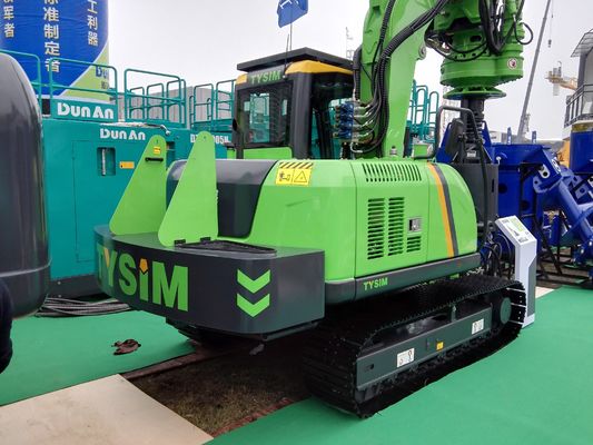 Μεταχειρισμένο Μηχάνημα Γεωτρήσεων με Υδραυλικό Σύστημα Κλειστού Κύκλου, Μέγιστο Μήκος Πάσσαλου Έως 30 Μέτρα και Κινητήρα ISUZU AA-6HK1XQP για Εργασίες Θεμελίωσης